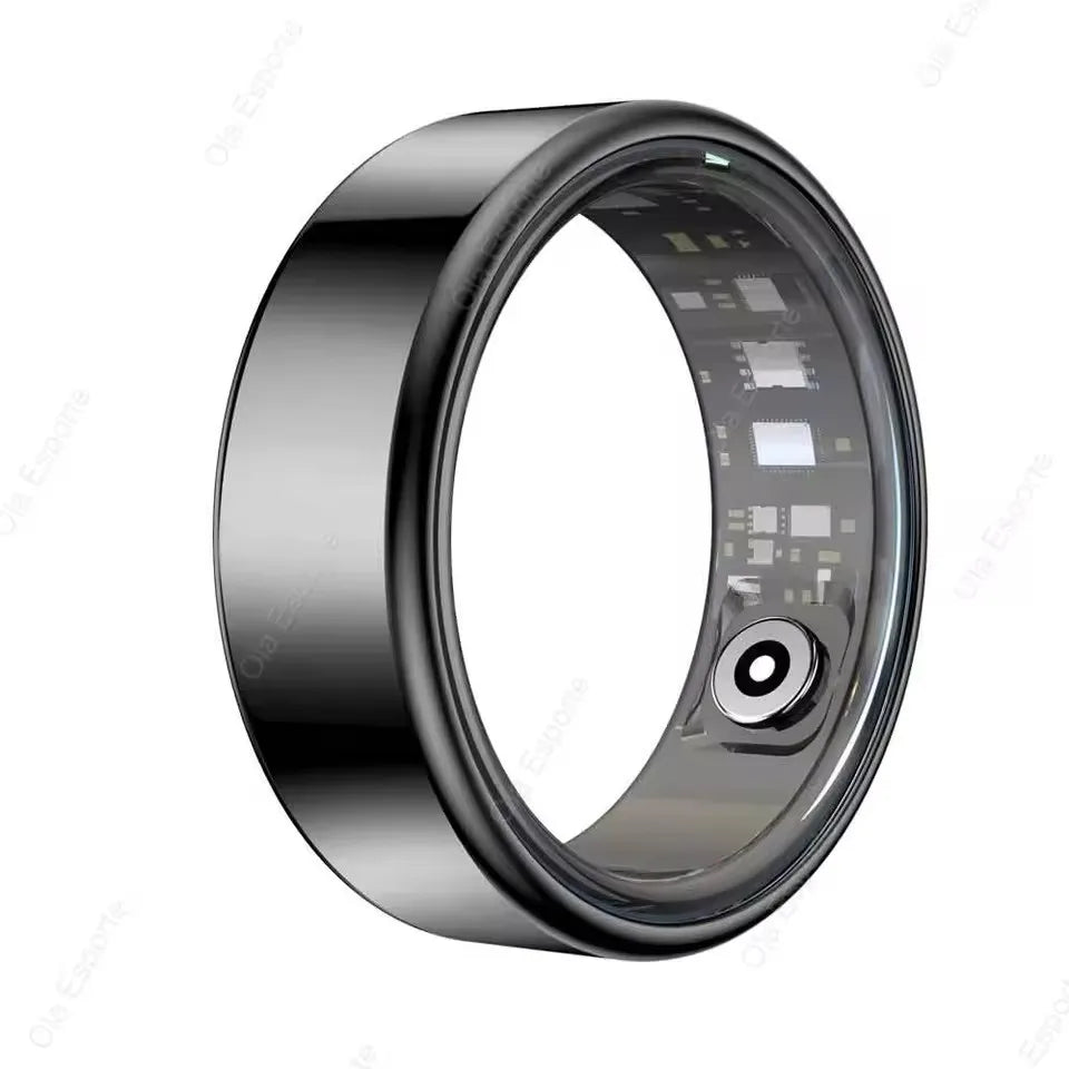 Smart Ring Blood Pressure Sleep Health Monitoring Multi-sport Mode smartring IP68 Waterproof Remote Care Men Women