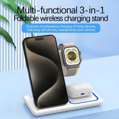 LED 3 in 1 Charger Stand