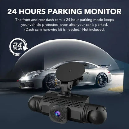4 Channel Black Box Driving Camera
