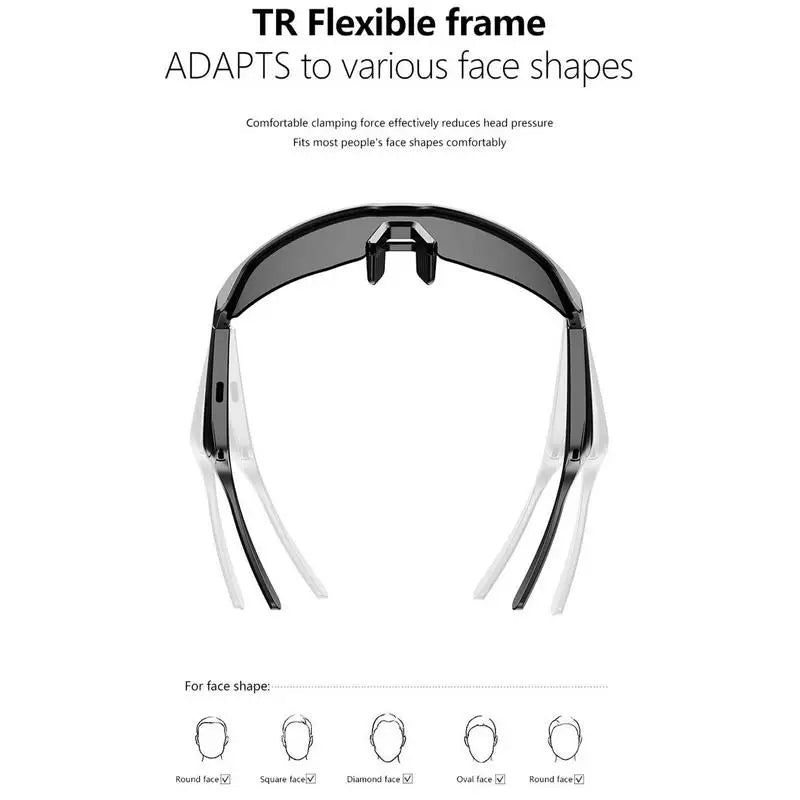Audio Glasses Built-In Speaker Sunglasses