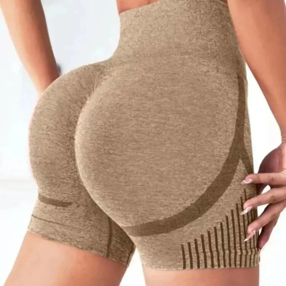 Women's Yoga High Waist Workout Shorts