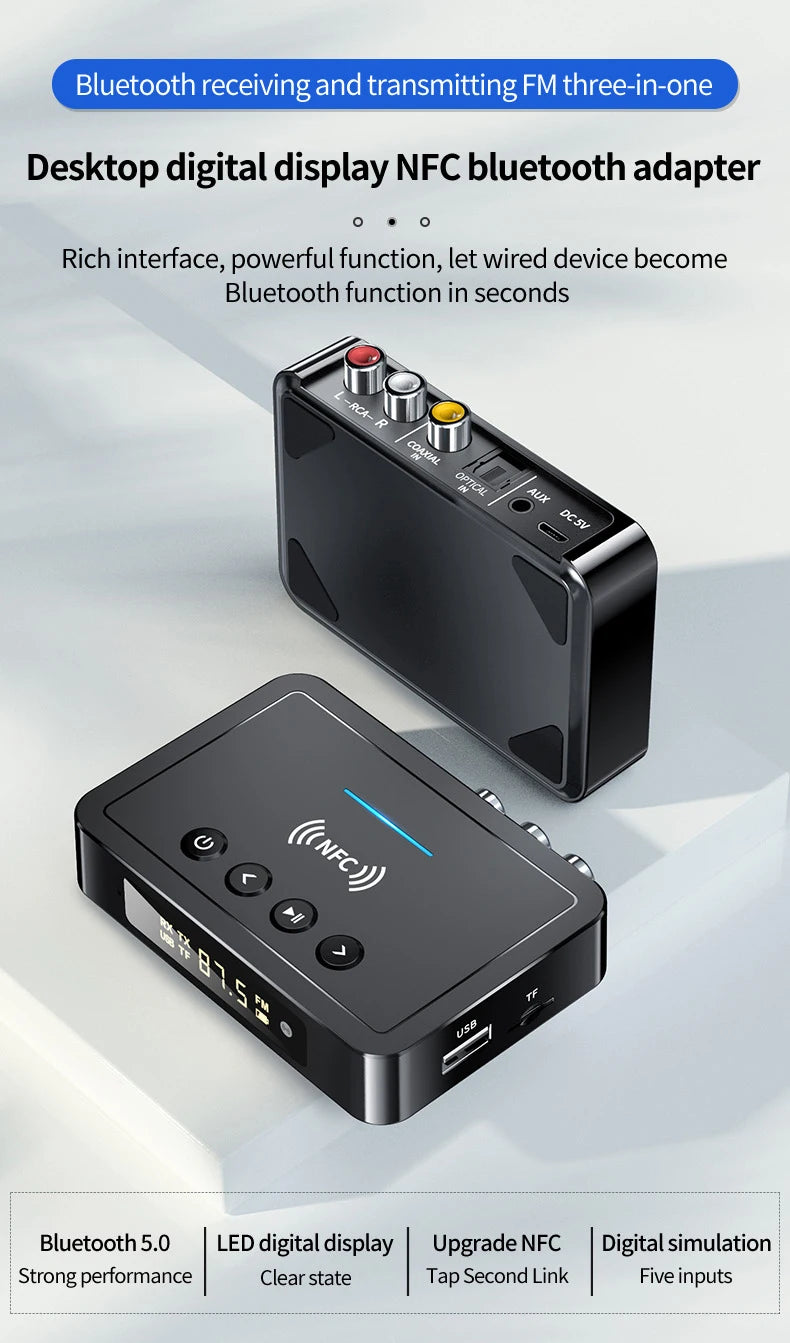 Bluetooth 5.0 Receiver Transmitter