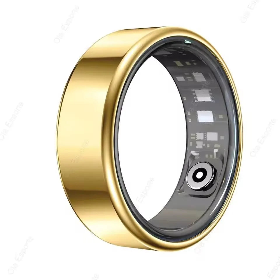 Smart Ring Blood Pressure Sleep Health Monitoring Multi-sport Mode smartring IP68 Waterproof Remote Care Men Women