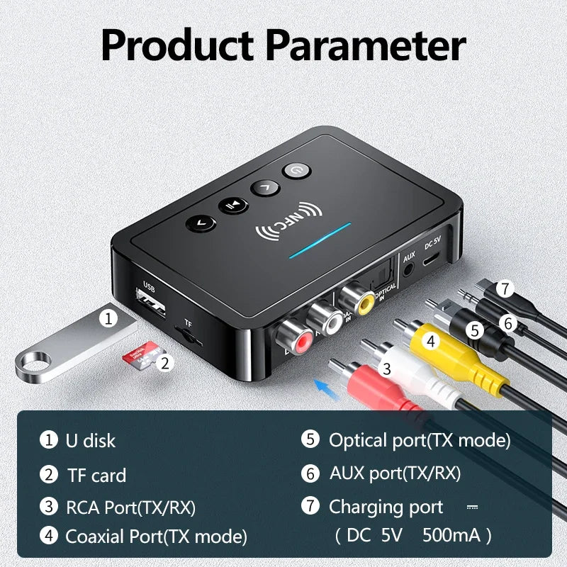 Bluetooth 5.0 Receiver Transmitter