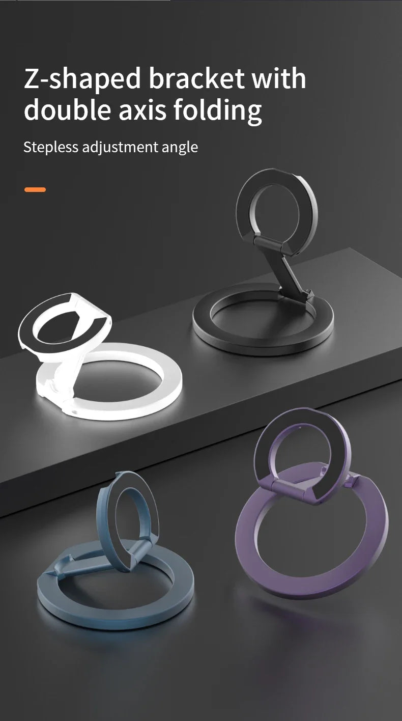 Double Sided Magnetic Phone Ring Holder