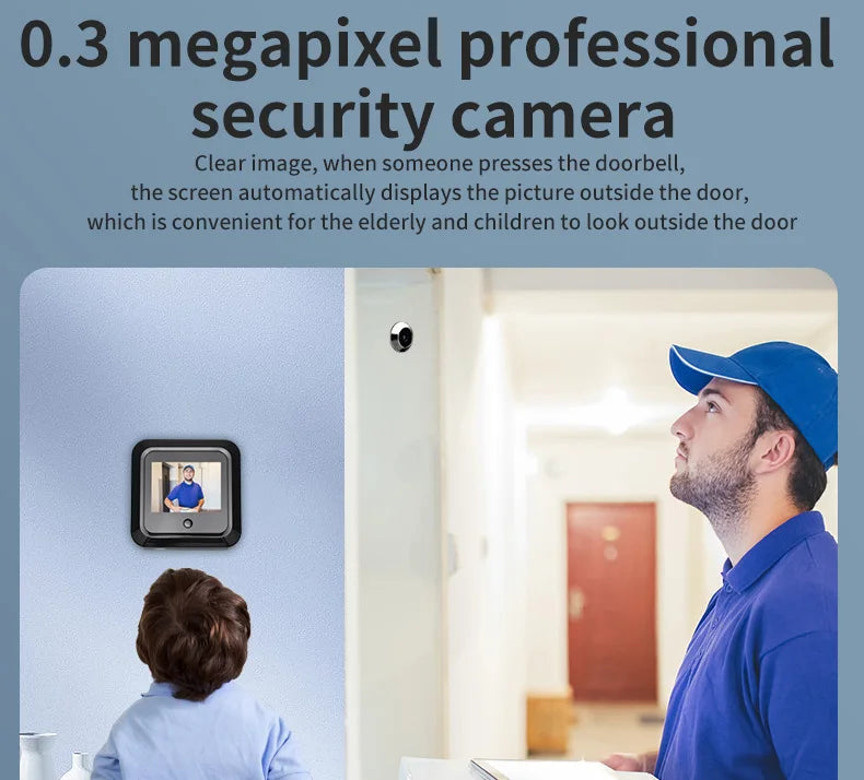 120° Smart Digital Door Viewer Camera