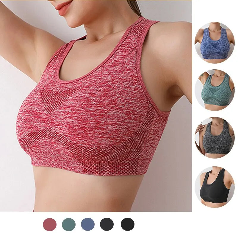 Push Up Yoga Bra