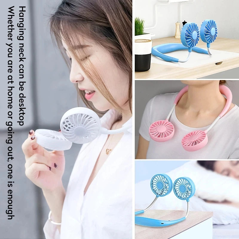 Neckband USB Portable Cold Fan