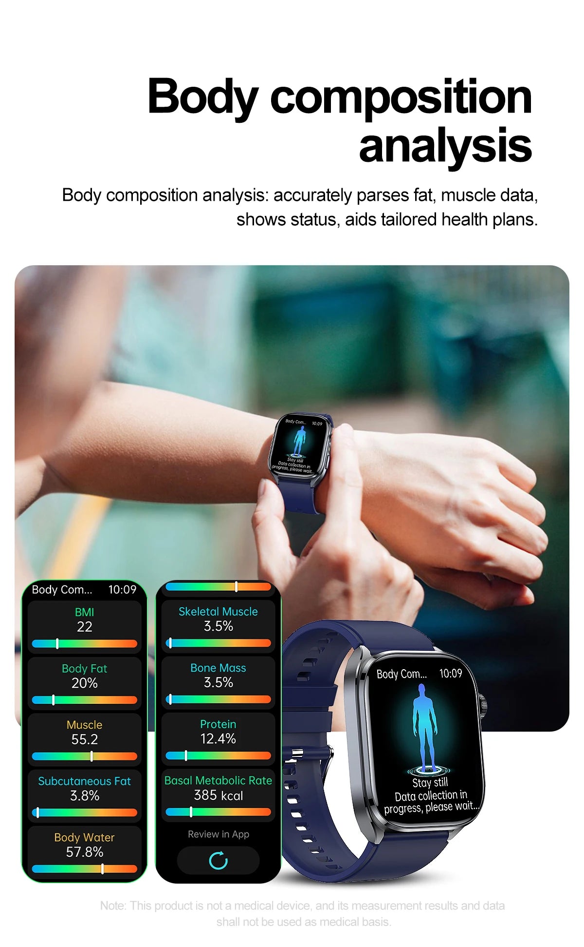 2025 New Accurate ECG Smart Watch Heart Health Analysis Blood analysis Blood Lipid Blood Pressure BT call Smart Watches For Men