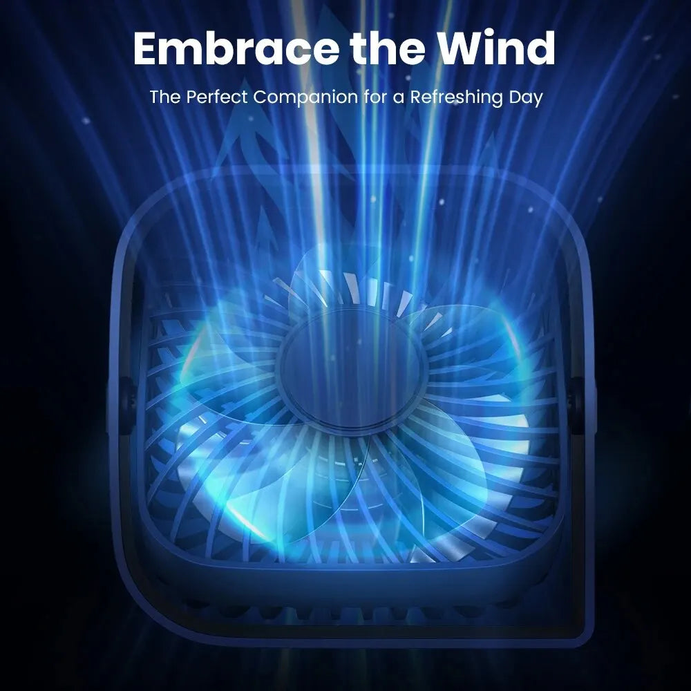 Mini Portable USB Desk Table Fan