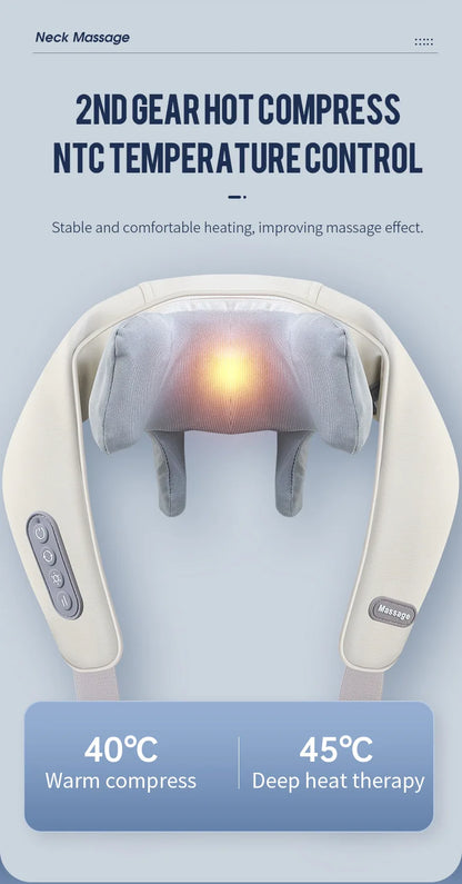 Wireless Neck And Shoulder Massager