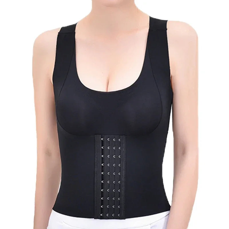 3-in-1 Shapewear Waist Buttoned Bra