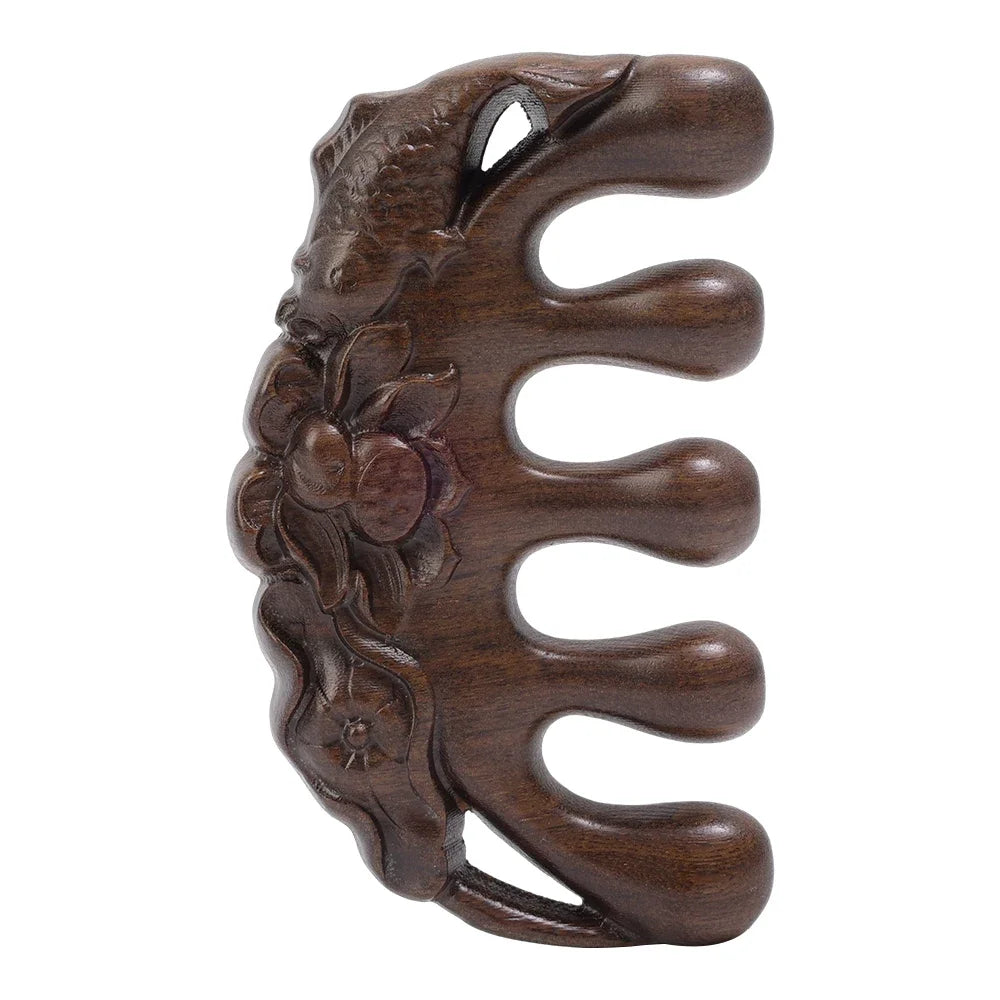 Wooden Scalp Relaxation Massage Comb