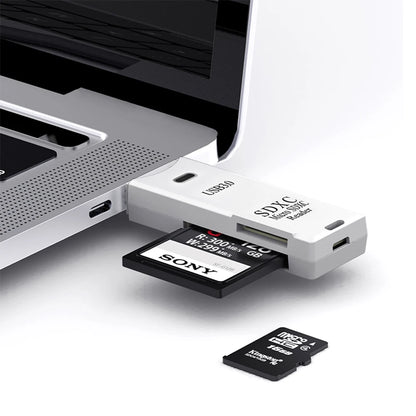 2 in 1 USB 3.0 Card Reader Micro TF Sd Card Reader
