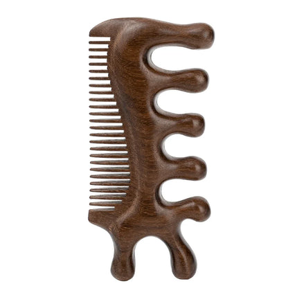 Wooden Scalp Relaxation Massage Comb
