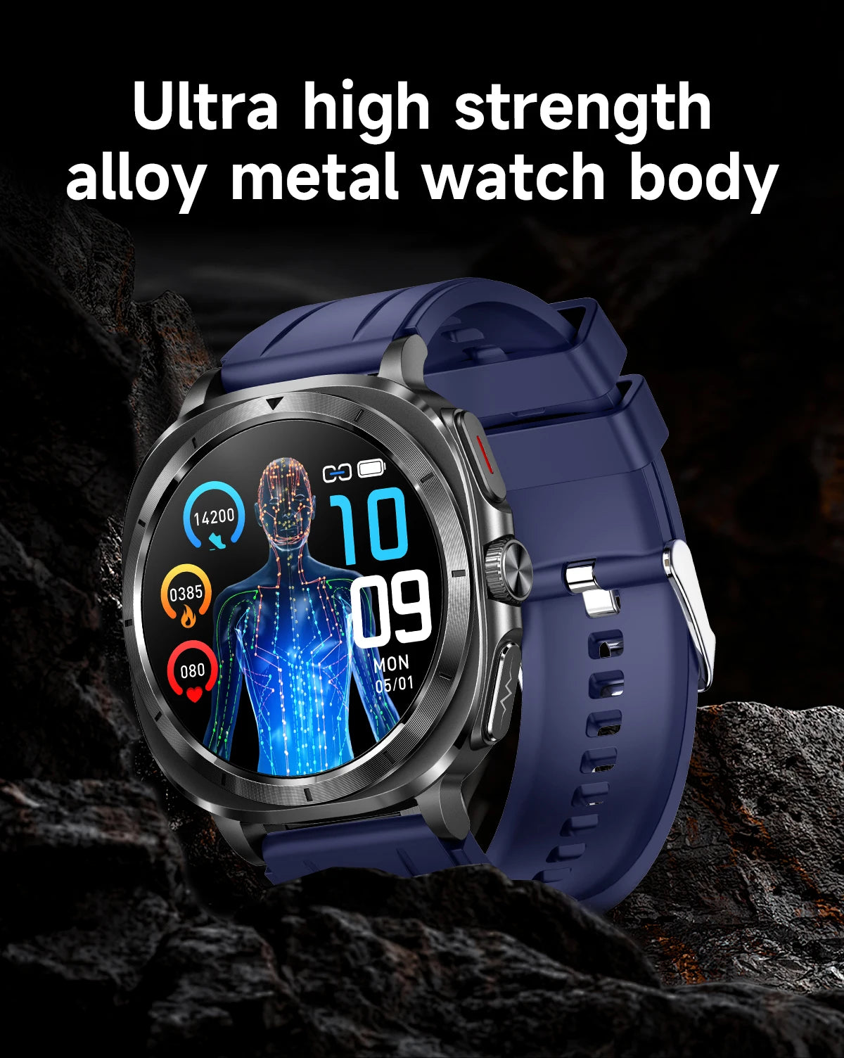 2025 New For XIAOMI Health Watch Uric Acid Blood Pressure Blood oxygen Body Analysis Body Fat SmartWatch ECG+PPG Clock Women Men