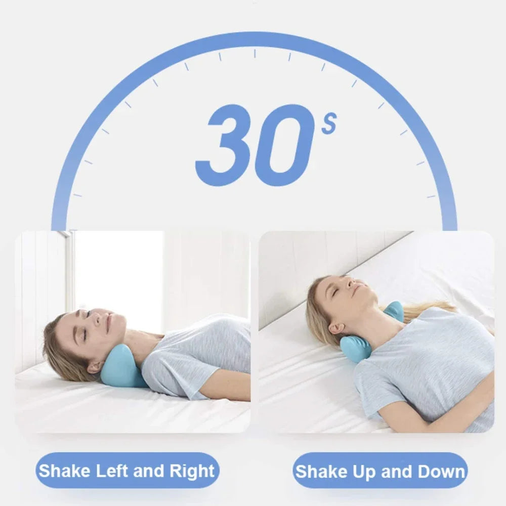 Cervical Chiropractic Traction Pillow Device