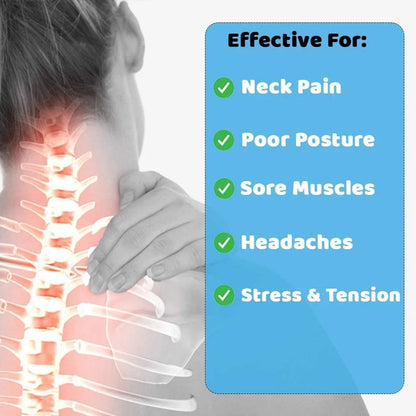 Cervical Chiropractic Traction Pillow Device