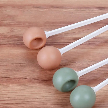 Portable Massage Double Ball Hammer Knock Back Neck Relaxation Muscle Hand-held Massage Stick Relief Stress Waist Legs