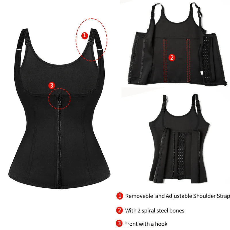 Women's  Zipper Shapewear Slimming Belt
