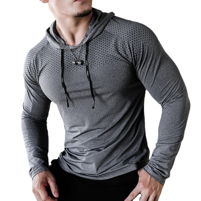 Men's Fitness Tracksuit Running Sport Hoodie