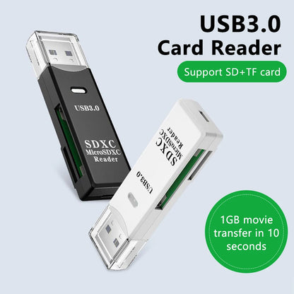 2 in 1 USB 3.0 Card Reader Micro TF Sd Card Reader
