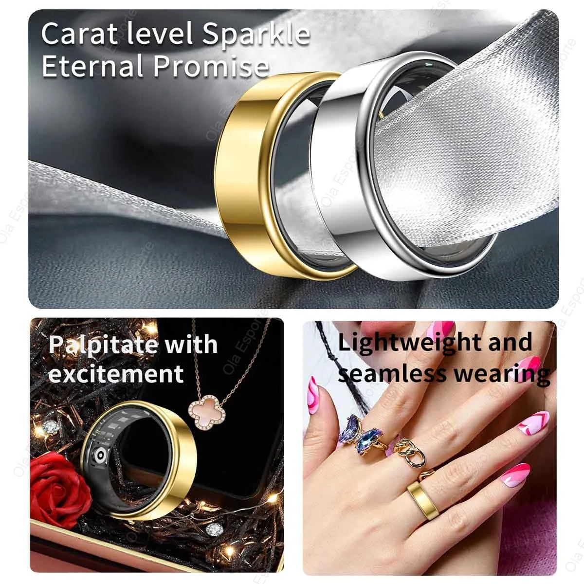 Smart Ring Men Women