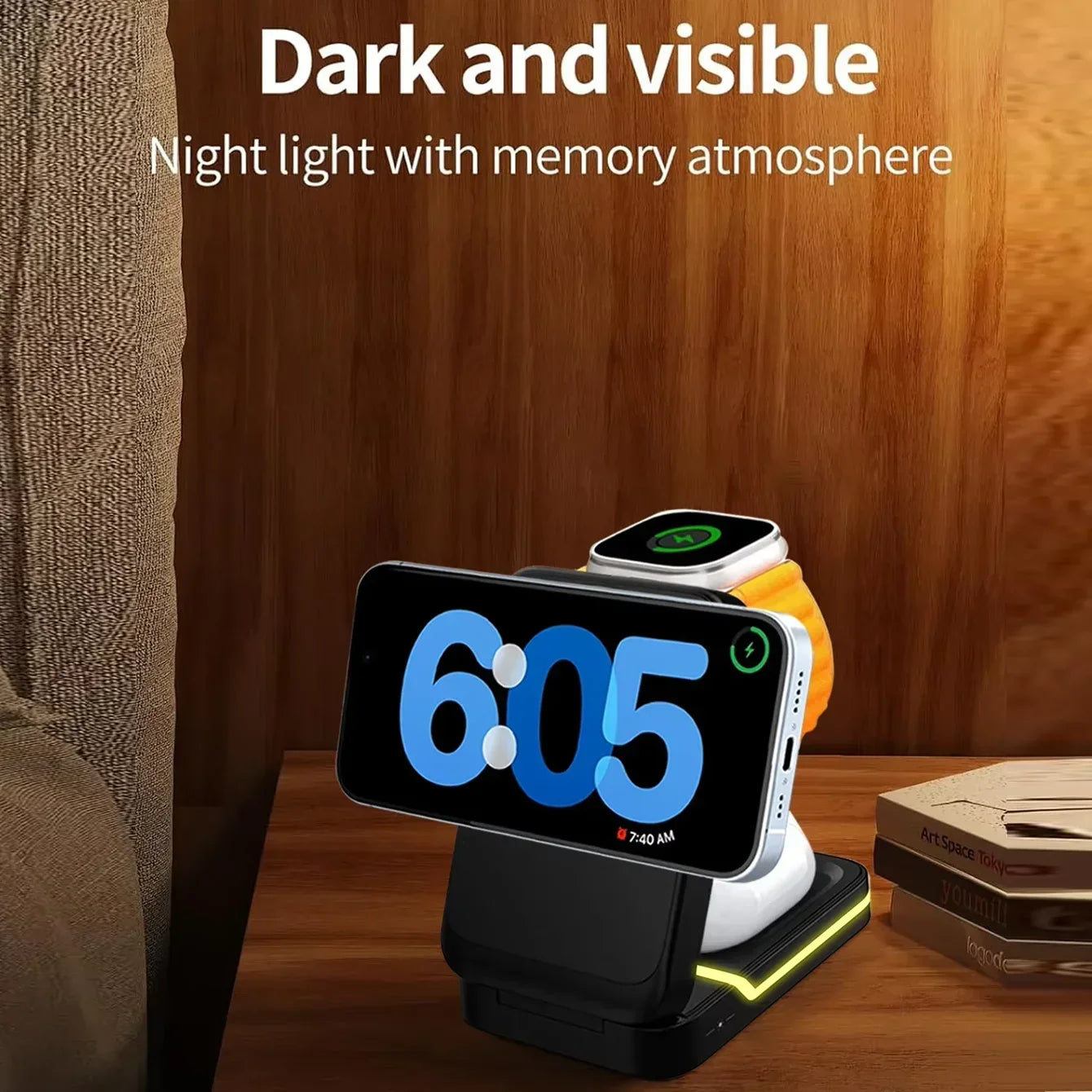 3 in 1 Magnetic Foldable Wireless Charger