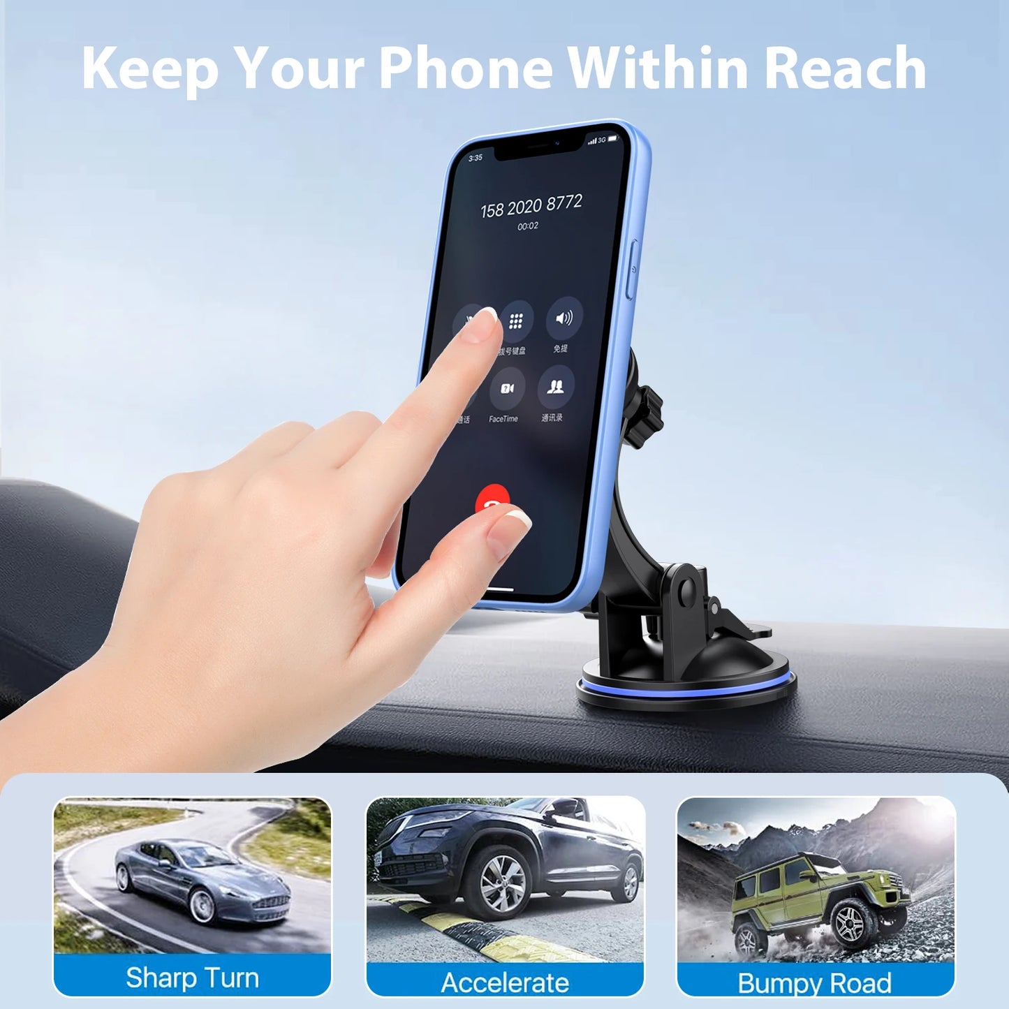 Car Phone Holder Mount Stand