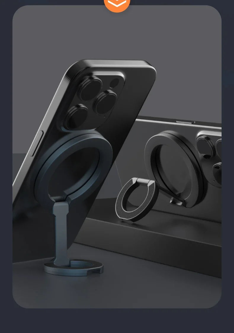 Double Sided Magnetic Phone Ring Holder