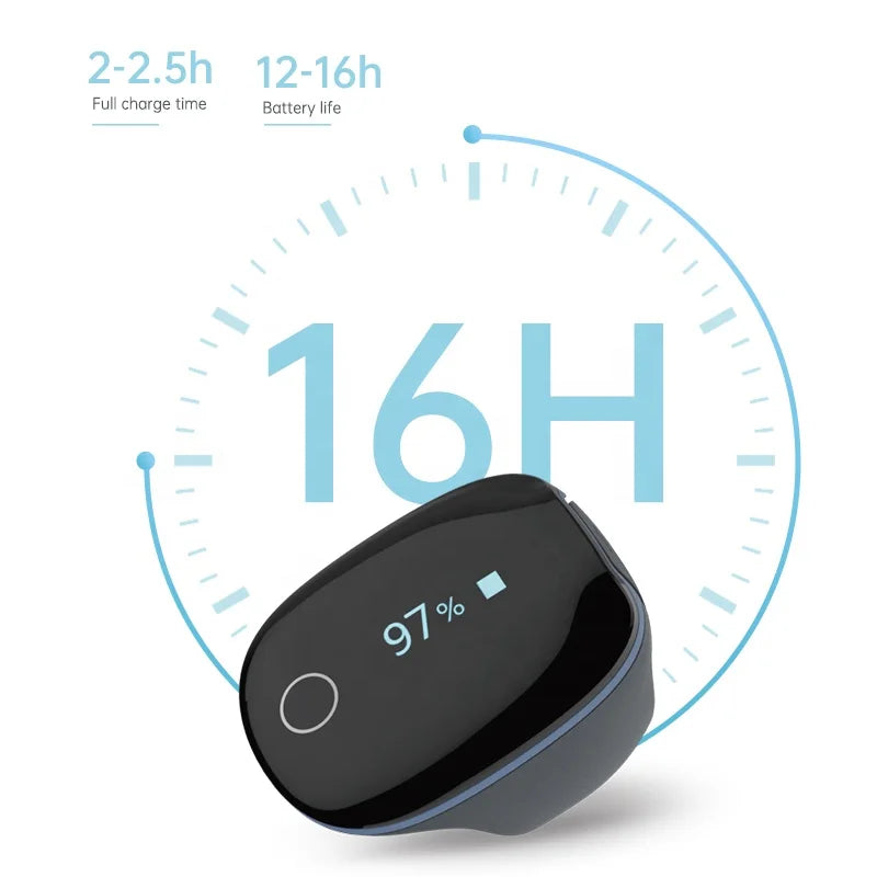 Lepu Bluetooth Date Analysis Oxygen Saturation Sleep Oximeter Overnight Oximetry Device While Sleeping