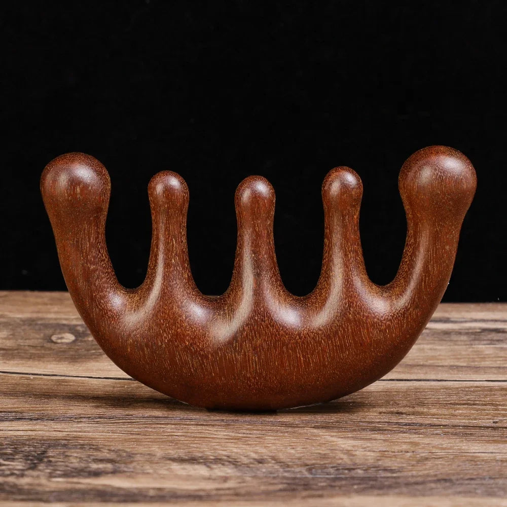 Wooden Scalp Relaxation Massage Comb