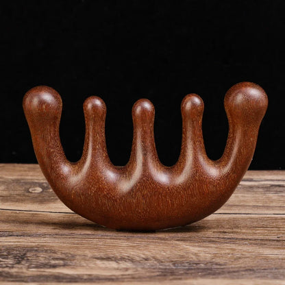 Wooden Scalp Relaxation Massage Comb