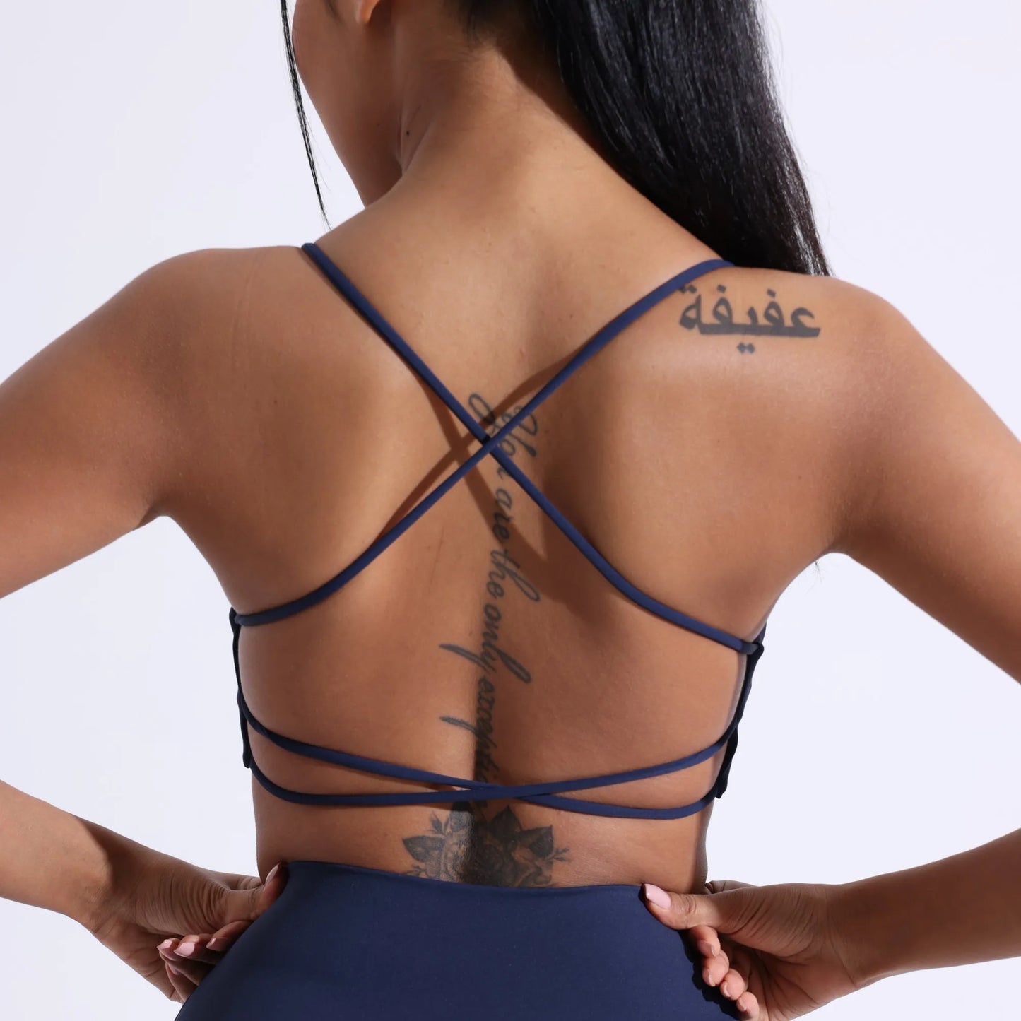 Women's Cross Back Straps Fitness Bra