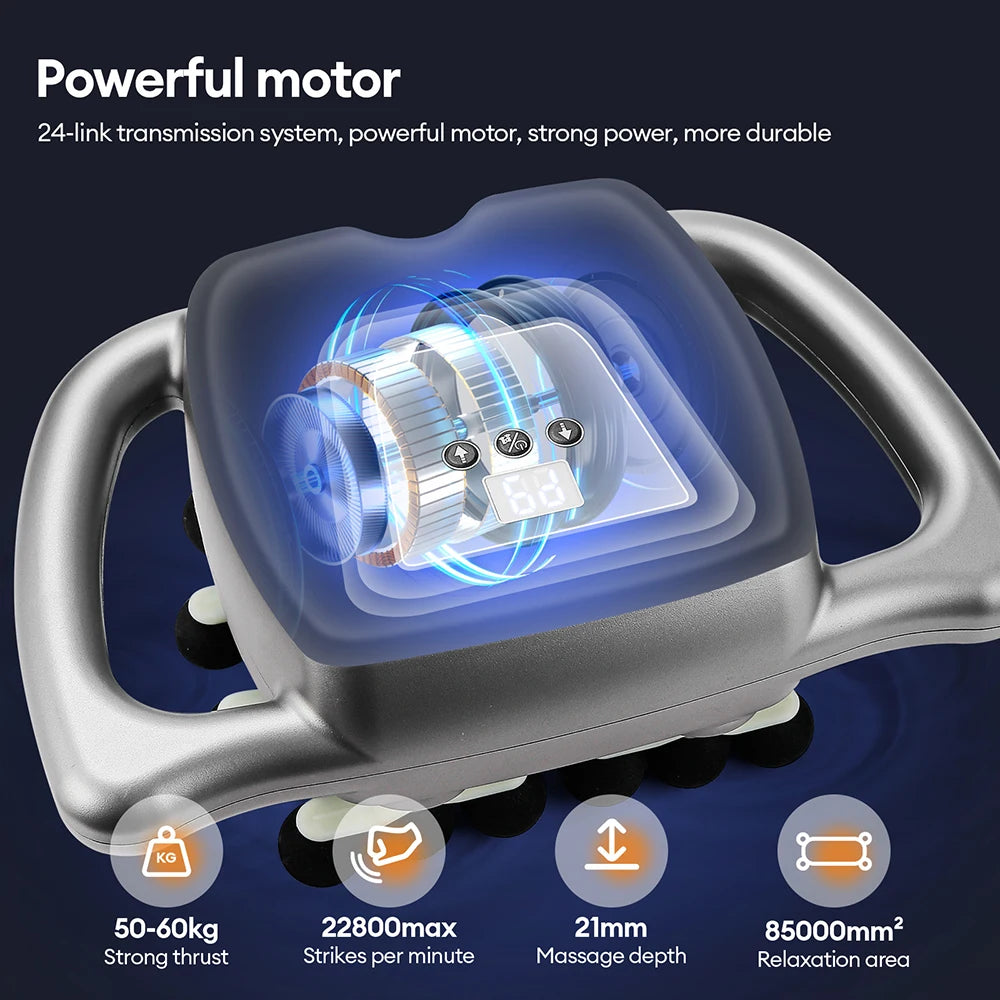 24-Head Body Massage Gun