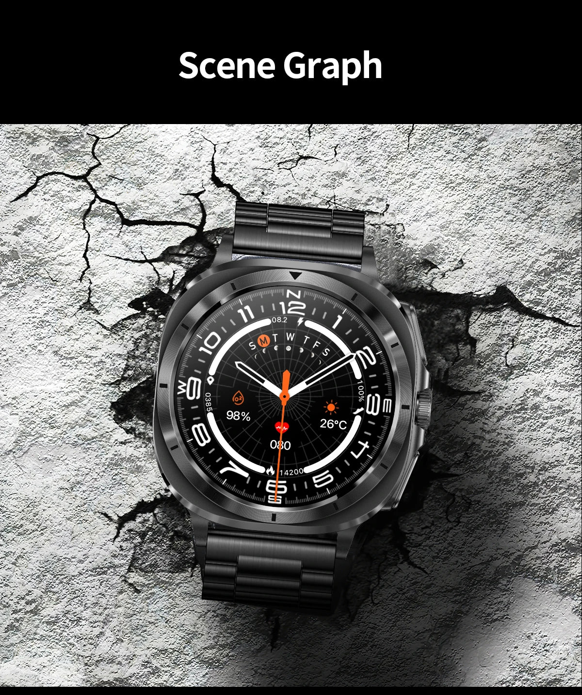 2025 New For XIAOMI Health Watch Uric Acid Blood Pressure Blood oxygen Body Analysis Body Fat SmartWatch ECG+PPG Clock Women Men