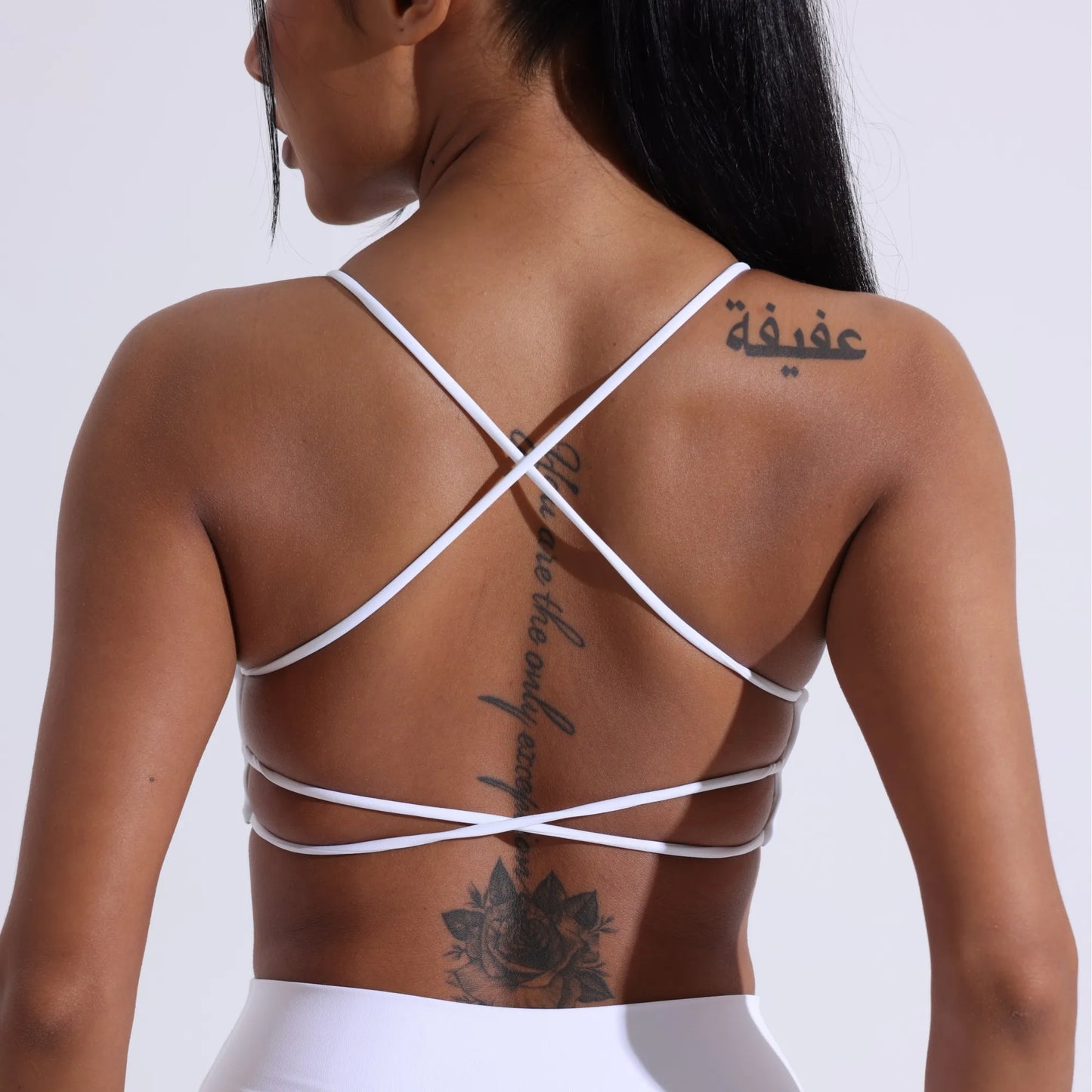 Women's Cross Back Straps Fitness Bra