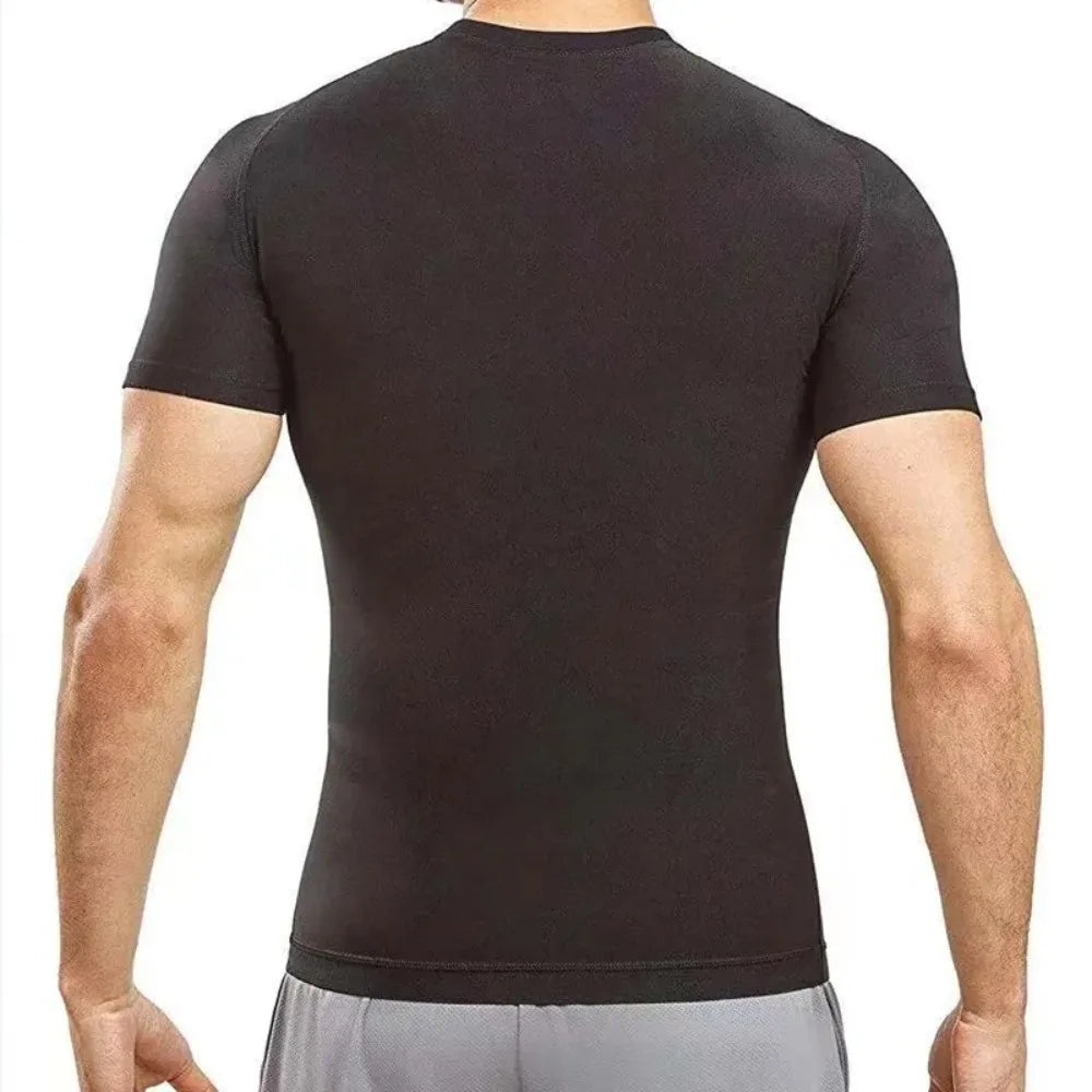 Short Sleeve Body Shaper Shirt