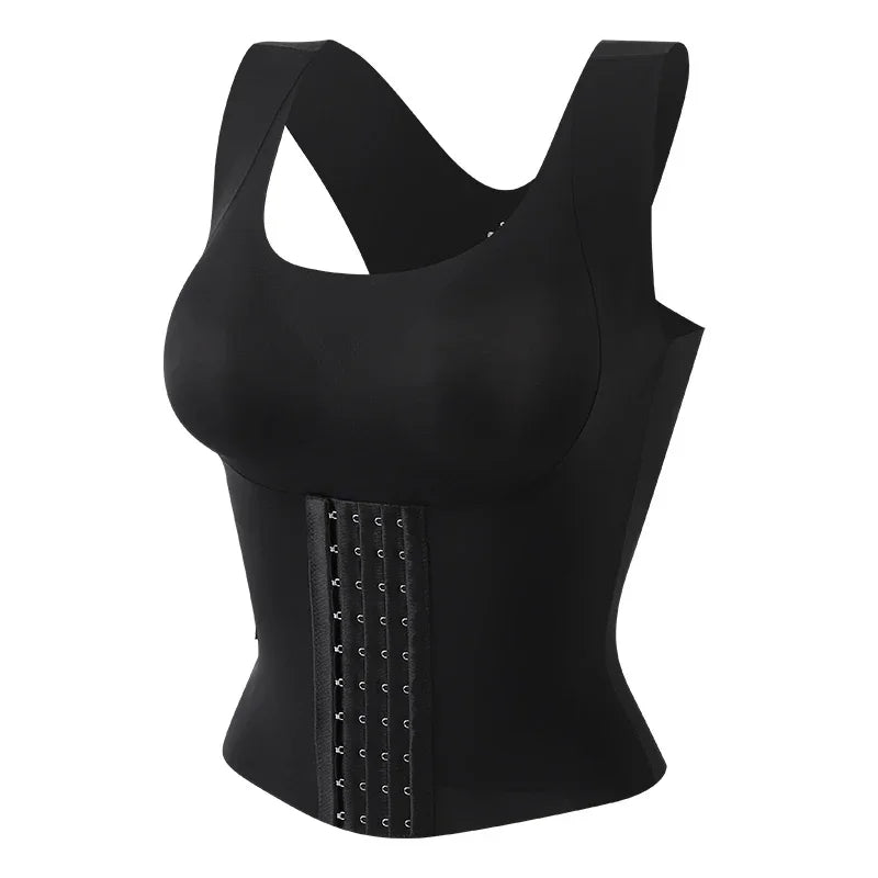 3-in-1 Shapewear Waist Buttoned Bra