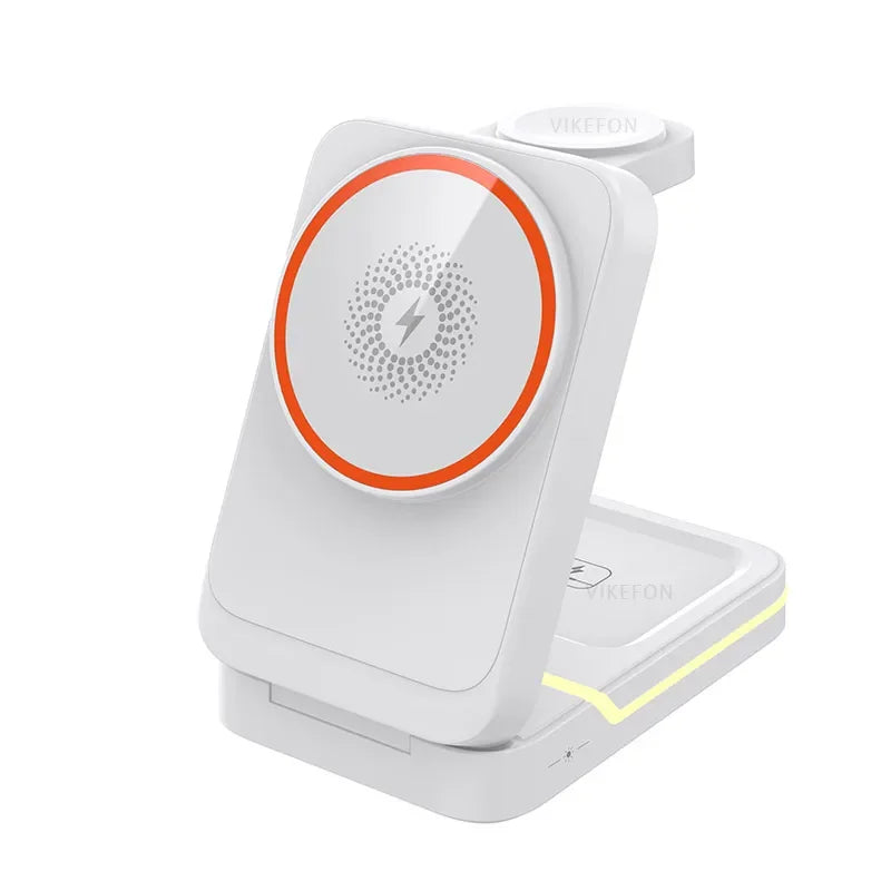 3 in 1 Magnetic Foldable Wireless Charger