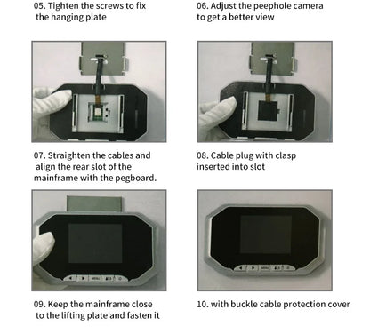 120° Smart Digital Door Viewer Camera