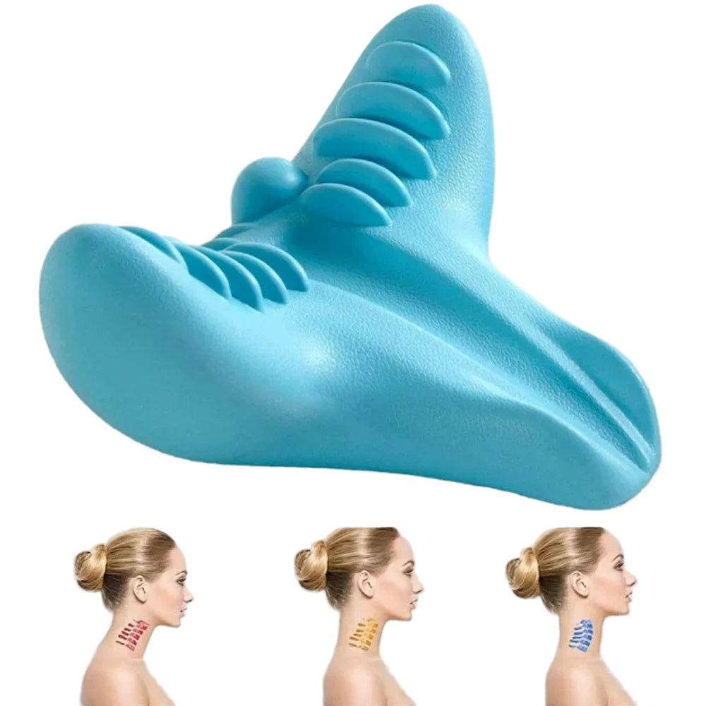 Cervical Chiropractic Traction Pillow Device