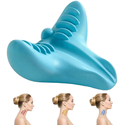 Cervical Chiropractic Traction Pillow Device
