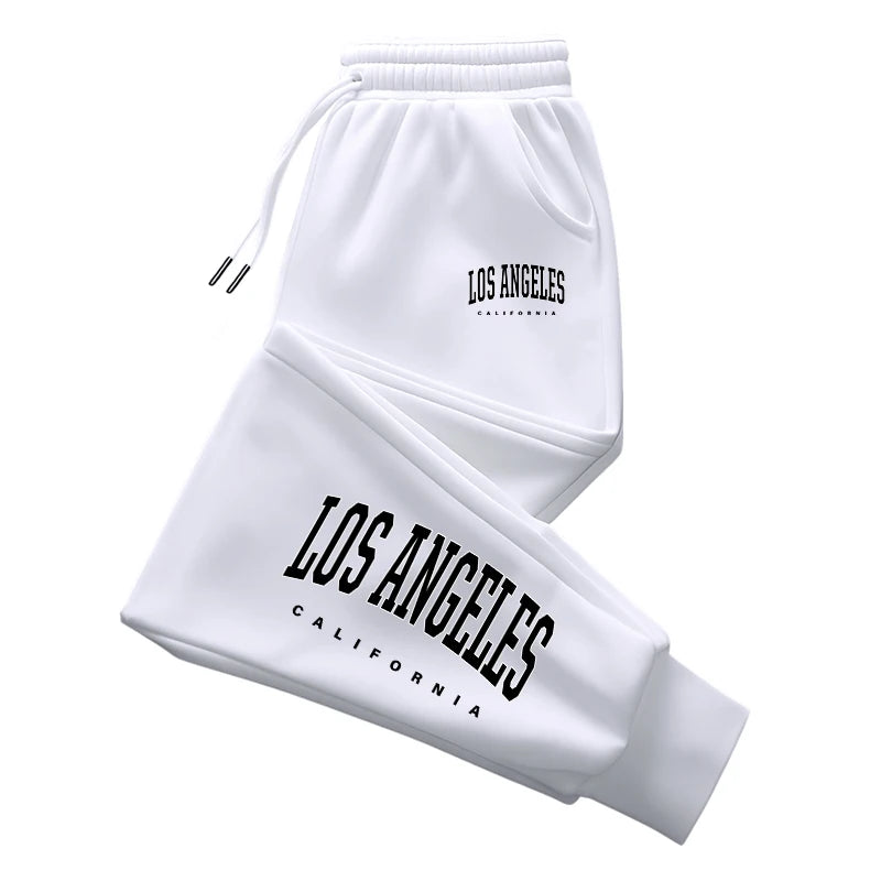 Mens Sweatpants Printing Casual Trousers Sports Jogging Clothing Outdoors Street Sportswear Office Home Men Pants Morning Run