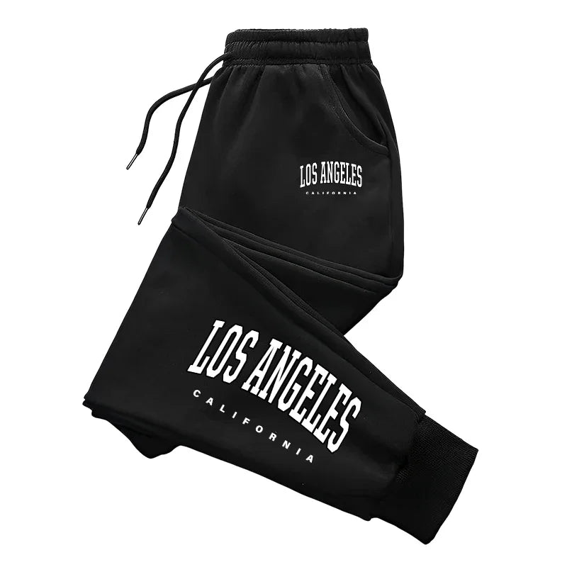 Mens Sweatpants Printing Casual Trousers Sports Jogging Clothing Outdoors Street Sportswear Office Home Men Pants Morning Run
