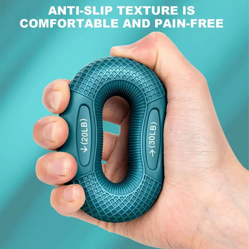 Finger Gripper Hand Muscle Strengthener Ring