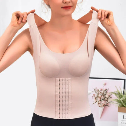 3-in-1 Shapewear Waist Buttoned Bra