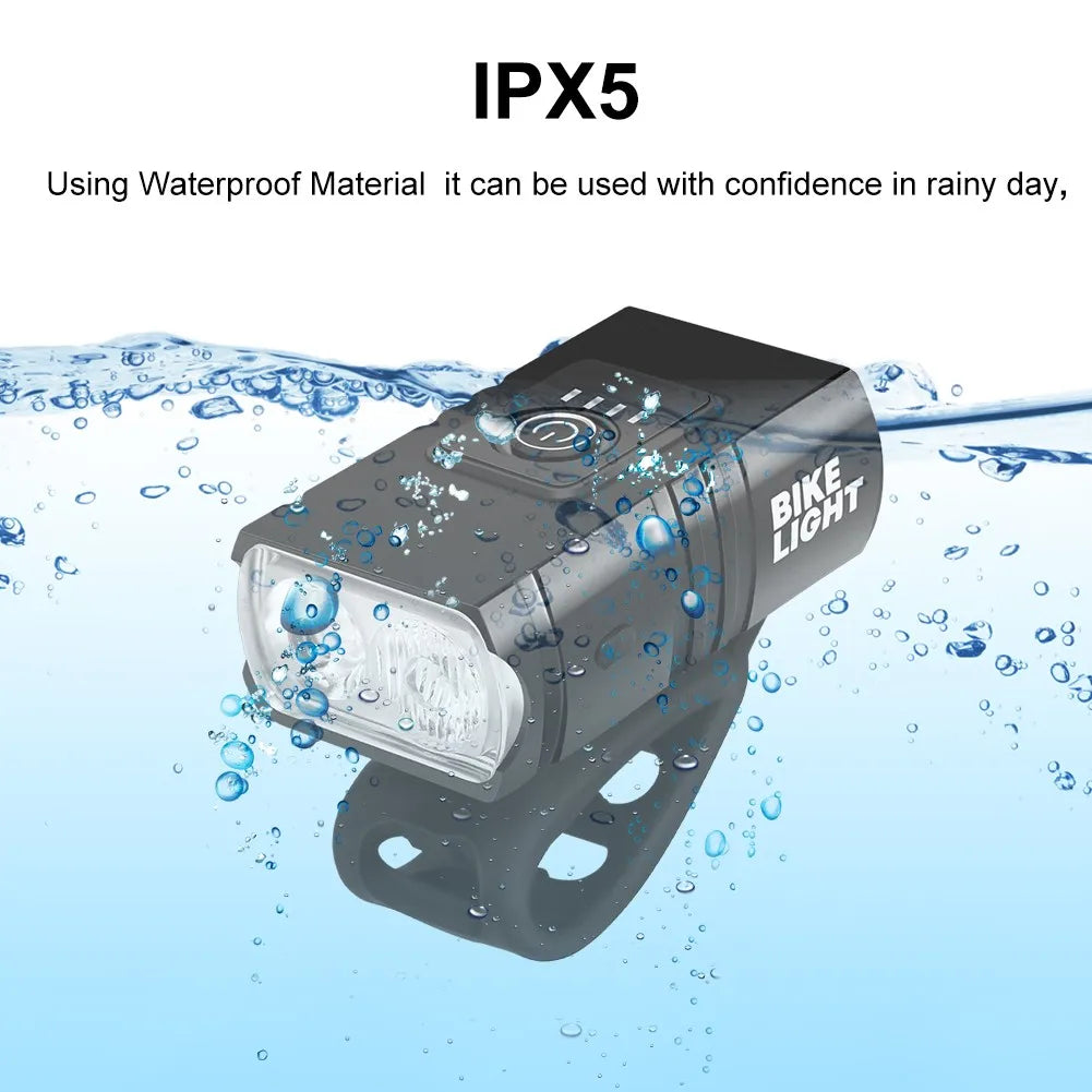 Rechargeable T6 LED Bicycle Light