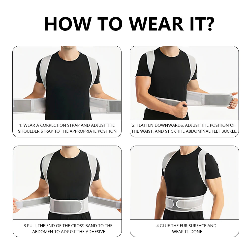 Adjustable Scoliosis Posture Corrector Corset Belt