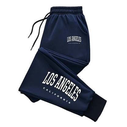 Mens Sweatpants Printing Casual Trousers Sports Jogging Clothing Outdoors Street Sportswear Office Home Men Pants Morning Run